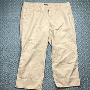 GAP Women's Cream Ankle Jeans‎ Size 16